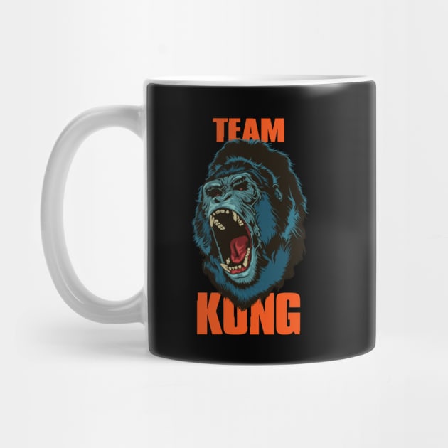 Godzilla vs Kong - Official Team Kong Neon by Pannolinno